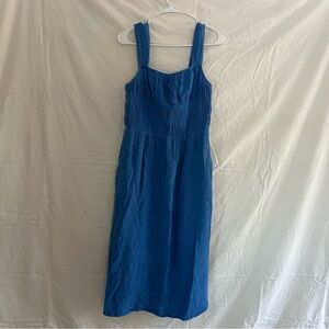 Blue Sleeveless Dress